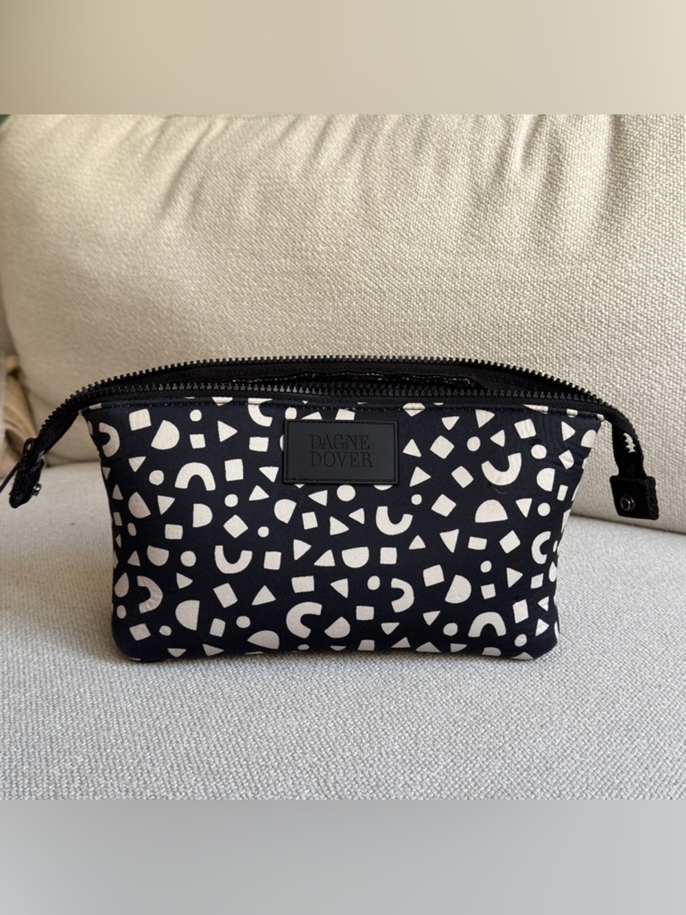 Dagne Dover Hunter Toiletry Bag Large - Block Party Print